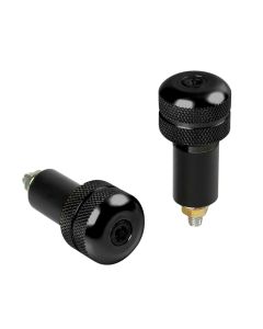 Lampa BAR ENDS,BLACK COLOUR, PAIR 17/23MM FITTING