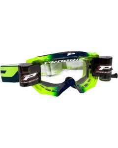 Progrip 3200 Venom Racerpack XL Goggle - NeonBlue/FluoYellow