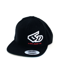 6D Flexfit Classic Snapback hat Black