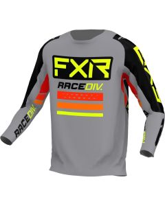 FXR Clutch Pro MX Jersey Grey/Black/Hivis