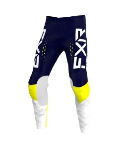 FXR Yth Clutch Pro MX Pant Midnight/White/Yellow