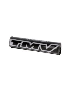 TMV Traditional Handlebar Pad - Black/White 2021 Logo
