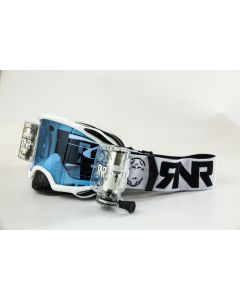 RipNRoll Platinum Racerpack goggle White (48MM) 