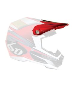 6D Visor Hornet - Red
