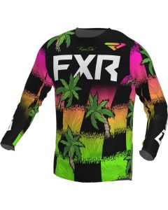 FXR Yth Podium MX Jersey Tropic 