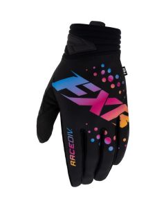 FXR Prime MX Glove Black/Orange Burst