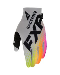 FXR Pro-Fit Lite MX Glove Grey/Sherbert