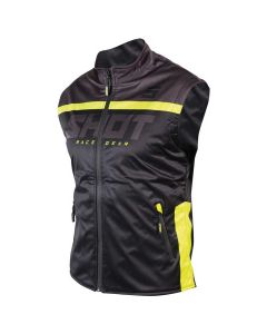 Shot Vest Bodywarmer Lite 3.0 Black/Neon Yellow