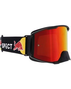 Spect Red Bull Strive MX Goggle - Black (mirror lens)
