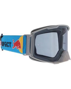 Spect Red Bull Strive MX Goggle - Light Grey (Clear lens)