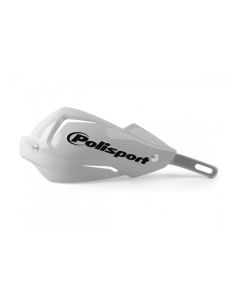 Polisport Hand Protector Touquet White incl mounting kit