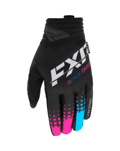 FXR Prime MX Glove Black/Blue/Pink-