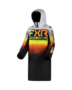 FXR Yth Warm-Up Coat White Lightning