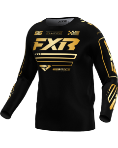 FXR CLUTCH MX JERSEY 25 BLACK/GOLD