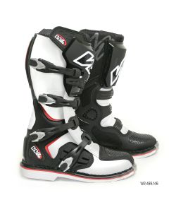 W2 Boots 469 MX/Enduro E-MX9 - White/Black
