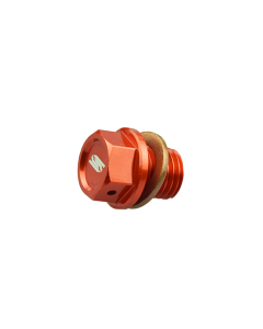 SCAR Magnetic Oil Drain Plug - KTM/HVA/GG - Orange